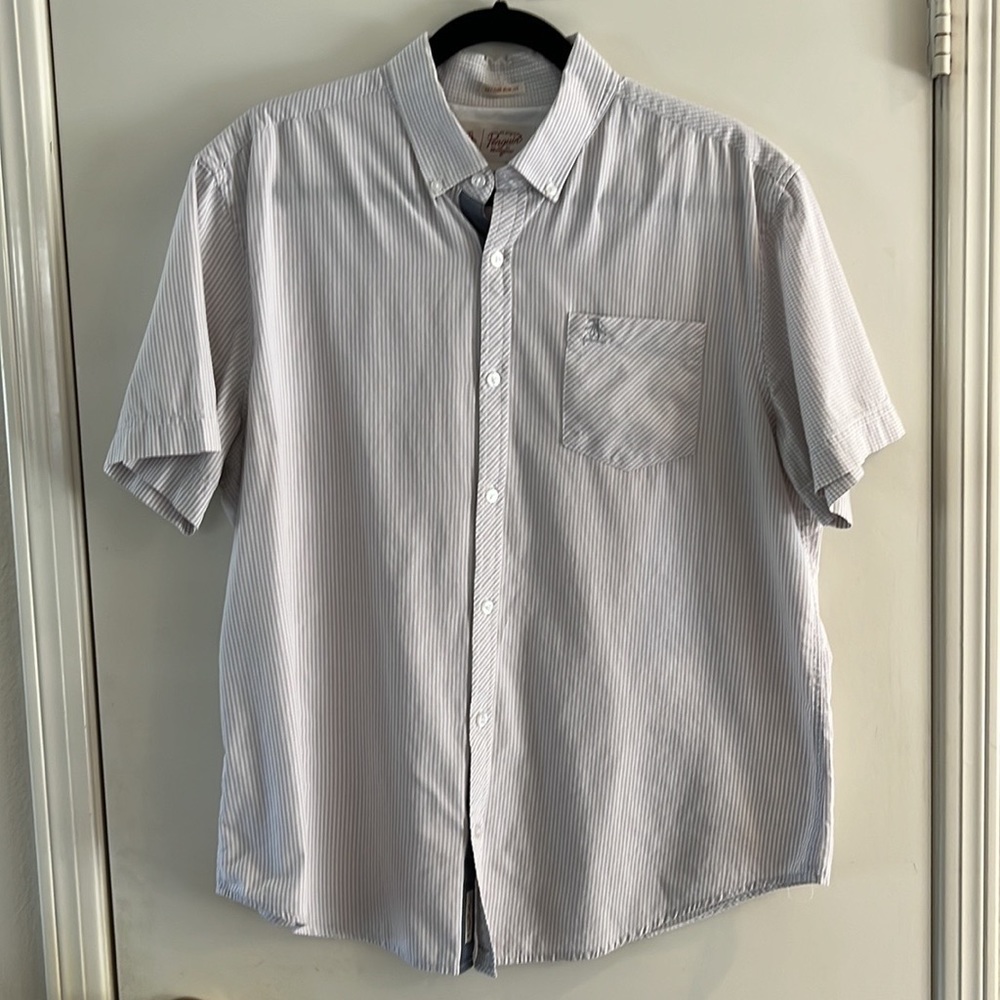 Original Penguin gingham mens shirt